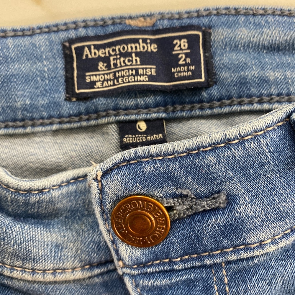 Simone High Rise A&F Skinny Jeans